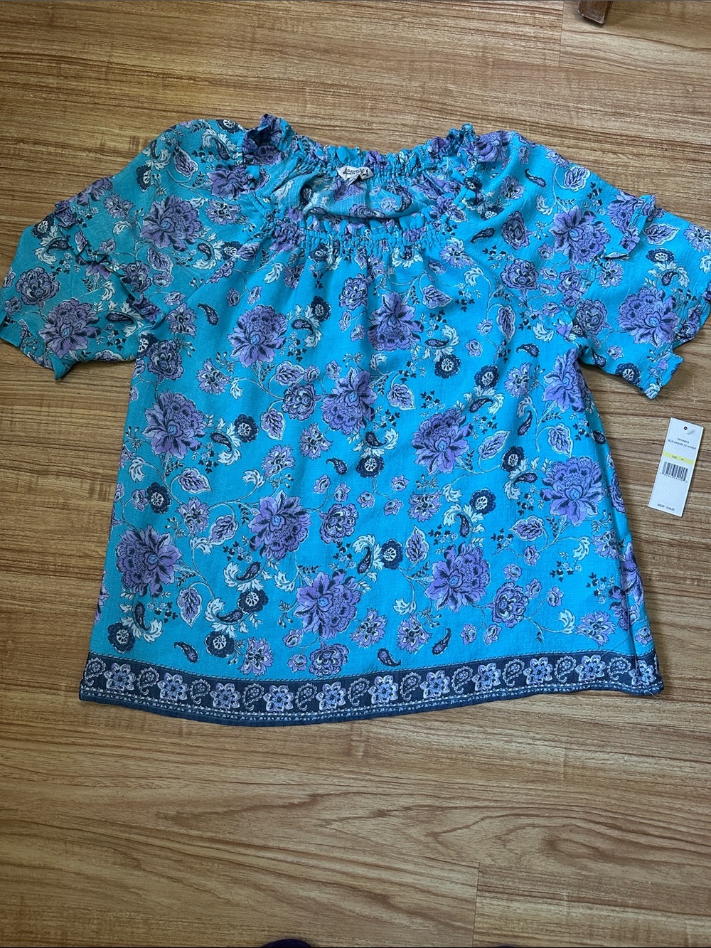 NWT Nanette Lepore floral top size medium